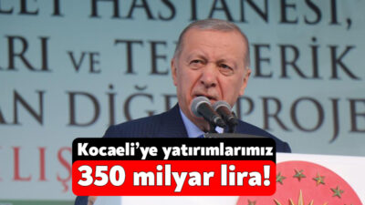 Cumhurbaşkanı Recep Tayyip Erdoğan, Kocaeli’de toplu açılış töreninde konuştu. Erdoğan,