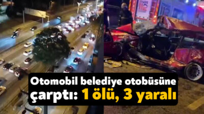 Kocaeli'nin İzmit ilçesinde makas atarak ilerlediği iddia edilen otomobilin,