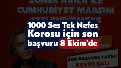 İzmit Belediyesinin, ünlü sanatçı Soner Arıca’nın Cumhuriyetimizin 100. yılına özel