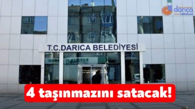 Darıca Belediyesi taşınmazlarını satacak. Belediye tarafından satışı yapılacak olan arsalar