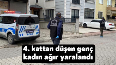Kocaeli'nin İzmit ilçesinde 4. kattaki dairenin penceresinden düşen 33 yaşındaki