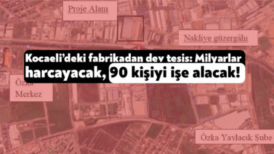 Başiskele’de faaliyetlerini yürütmekte olan Özka Lastik şirketi kapasitesi artırmak için