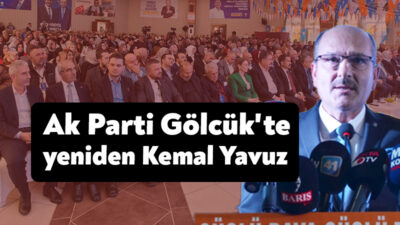 AKP Gölcük İlçe Kongresi bugün Gölcük Kongre Sarayı'nda gerçekleşti. 400