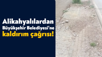 Kocaeli Büyükşehir Belediyesi tarafından Alikahya’da yapımı devam etmekte olan tramvay