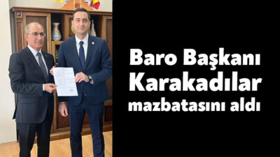 Kocaeli Barosu 38. Olağan Genel Kurulu geçtiğimiz gün gerçekleştirilmişti. 1872