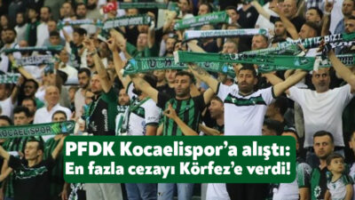 Profesyonel Futbol Disiplin Kurulu Kocaelispor’a 168 bin liralık para cezası