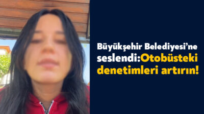 Kocaeli’de bir kadın sosyal medya hesabı üzerinden çektiği video ile