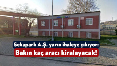 Sekapark Turizm İşletmeciliği 2026 yılına kadar kullanılmak üzere 8 adet
