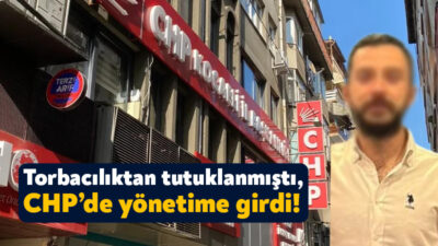 2020 yılında torbacılık suçuyla tutuklanan M.C.T. CHP Kocaeli İl Gençlik