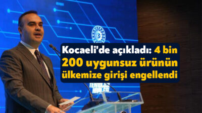 14 Ekim Dünya Standartlar Günü dolayısıyla düzenlenen programda konuşan Sanayi