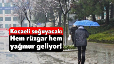 Kocaeli Valiliği 17 Ekim’den itibaren sıcaklıkların 4-7 derece arasında azalacağını