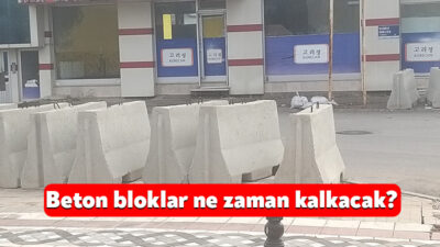 İzmit’te kaldırımlara konulan beton bloklar vatandaşlar tarafından rahatsızlık yarattı. Çevre