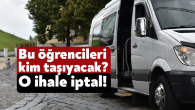 Kandıra İlçe Milli Eğitim Müdürlüğü’nün 7 Ekim’de çıkacağı ihale iptal