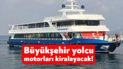 Kocaeli Büyükşehir Belediyesi deniz ulaşımında kullanmak için toplam 5 adet