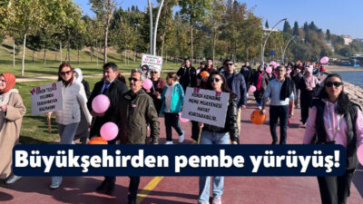 Kocaeli Büyükşehir Belediyesi 1-31 Ekim meme kanseri farkındalık ayı kapsamında