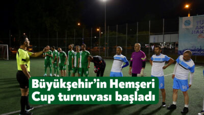 Büyükşehir tarafından organize edilen 2. Hemşeri Dernekleri Arası Futbol Turnuvası