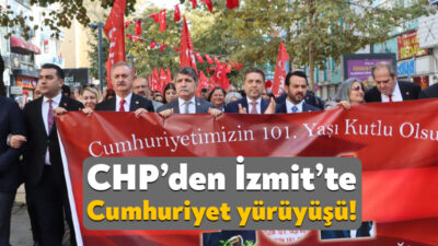 Cumhuriyet Halk Partisi Kocaeli İl Örgütü, Cumhuriyet’in 101.yıl dönümünü İzmit’te