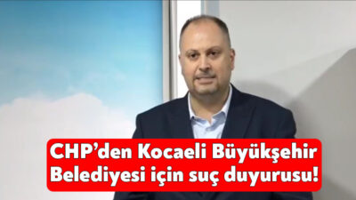 Kocaeli Büyükşehir Belediyesi’nin meclisinde gündeme gelen arsa satışıyla CHP’li Mehmet