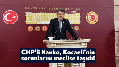 Kartepe, Gölcük, Kandıra, Gebze ve Çayırova ilçelerinde kronikleşmiş olan sorunlarla