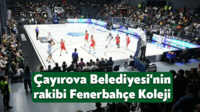 Türkiye Basketbol Ligi İlkan Karaman Sezonu'nun sekizinci hafta karşılaşmasında Çayırova