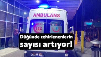 Kocaeli'nin Çayırova ilçesinde sünnet cemiyetinde tavuk pilavdan zehirlenenlerin sayısı 91'e
