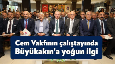 Kocaeli Büyükşehir Belediyesi, Cem Vakfı Çalıştayı’na ev sahipliği yapıyor. Kocaeli