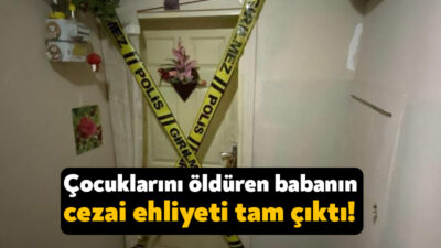 Kocaeli'de 10 ve 13 yaşlarındaki 2 çocuğunu boğarak öldüren ve