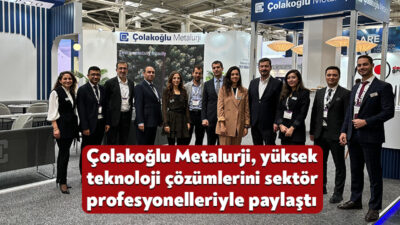 Çolakoğlu Metalurji, 22-25 Ekim 2024 tarihleri arasında Almanya’nın Hannover kentinde