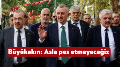 TUSAŞ şehitleri için düzenlenen mevlidin ardından konuşan Başkan Kocaeli Büyükşehir