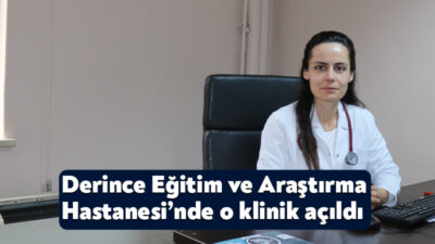 Derince Eğitim ve Araştırma Hastanesi’nde sigarayı bırakma merkezi hizmete girdi.