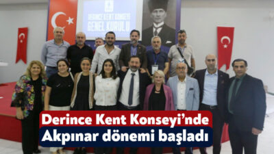 Katılımcı bir yönetim anlayışıyla ilçeye katkı sunacak olan Derince Kent