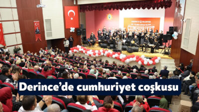 Derince Belediyesi’nin 29 Ekim Cumhuriyet Bayramı etkinlikleri kapsamında düzenlediği programlar,
