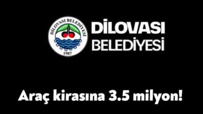 Dilovası Belediyesi’nin 10 adet araç kiralamak için açtığı ihale, 17
