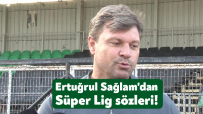 Trendyol 1. Lig ekiplerinden Kocaelispor'un teknik direktörü Ertuğrul Sağlam, Fatih