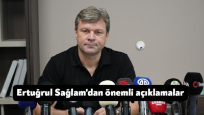 Trendyol 1. Lig ekiplerinden Kocaelispor'un Teknik Direktörü Ertuğrul Sağlam Lig'de
