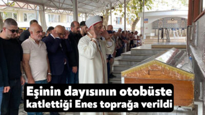 Kocaeli'nin Karamürsel ilçesinde otobüste eşinin dayısı tarafından 40'a yakın bıçak