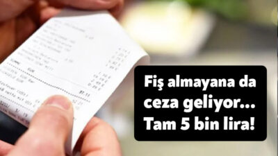 Yaptıkları alışverişin ardından fiş ya da fatura almayan tüketicilere yine