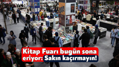 14. Kocaeli Kitap Fuarı, kapılarını kapatmaya hazırlanıyor. Kitap kurtları, edebiyat