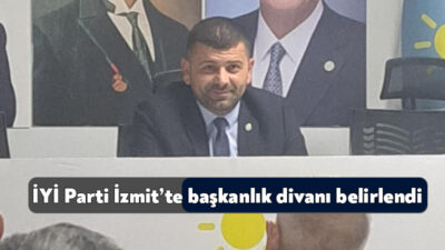 İYİ Parti İzmit İlçe Başkanlığı yeni başkanlık divanını açıkladı.