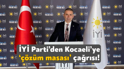 Kocaeli’de yaşanan cinayet ve kurşunlama olaylarına karşı İYİ Parti Kocaeli