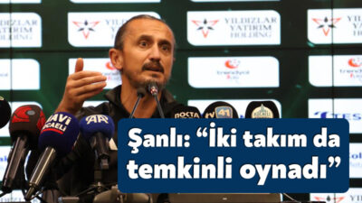Ümraniyespor Teknik Direktörü Tuncay Şanlı, Kocaelispor mağlubiyetinin ardından yaptığı açıklamada,