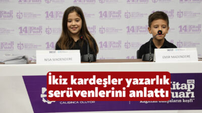 14. Kocaeli Kitap Fuarı’na; “İkizlerden Hikâyeler” adlı söyleşileri ile katılan