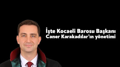 Kocaeli Barosu Genel Kurulu bugün Kocaeli Ticaret Odası’nda toplandı. Genel