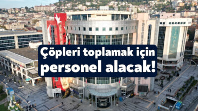 İzmit Belediyesi BEKAŞ’ta görev yapması için çöp kamyonu şoförü alacak.