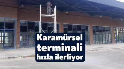 Büyükşehir’in Karamürsel Terminali projesinde çalışmalar tüm hızıyla devam ediyor.