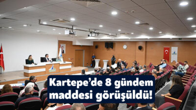Kartepe Belediyesi Ekim Ayı olağan meclis toplantısı Kartepe Belediye Başkanı