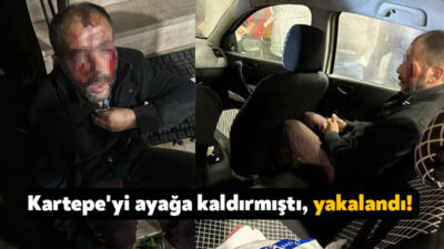 Kocaeli'nin Kartepe ilçesinde yaklaşık bir aydır akşam saatlerinde evleri gözetlediği