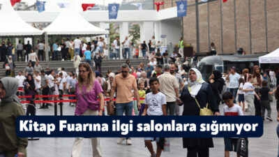 Kocaeli Kitap Fuarı, bu yıl büyük bir ilgiyle devam ediyor.