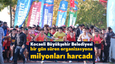 Kocaeli Büyükşehir Belediyesi tarafından bir gün için gerçekleştirilen 29 Ekim