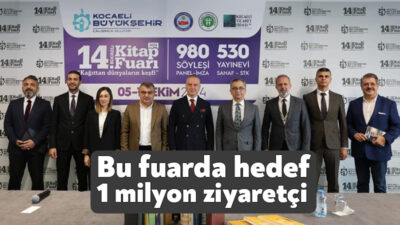 Kocaeli'de bu yıl 5-13 Ekim tarihleri arasında Kitap Fuarı düzenlenecek.